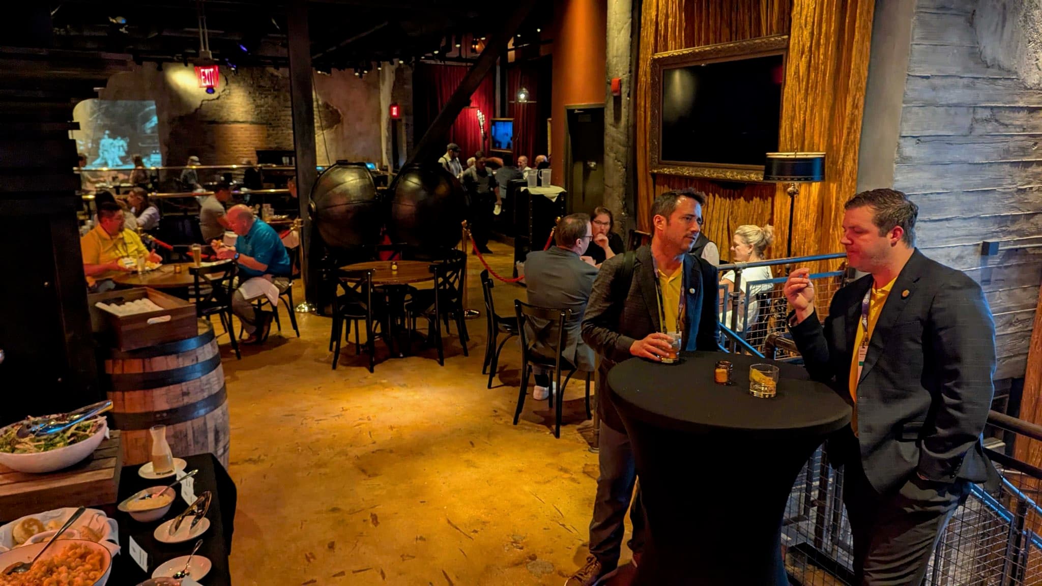 A fringe dinner Armstrong hosted in Orlando.